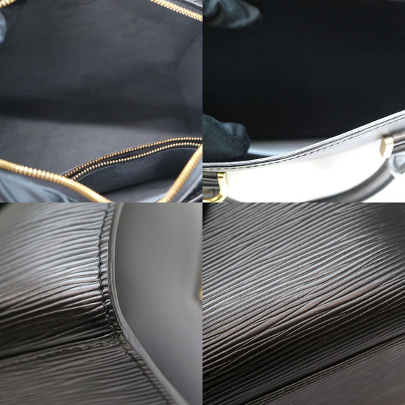 Louis Vuitton Pont Neuf Epi Leather Noir Black Handbag - Picture 7 of 9